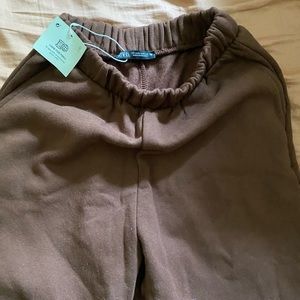 BRAND NEW BROWN ZARA SWEATPANTS